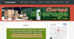Desktop Screenshot of chiriquistorage.com